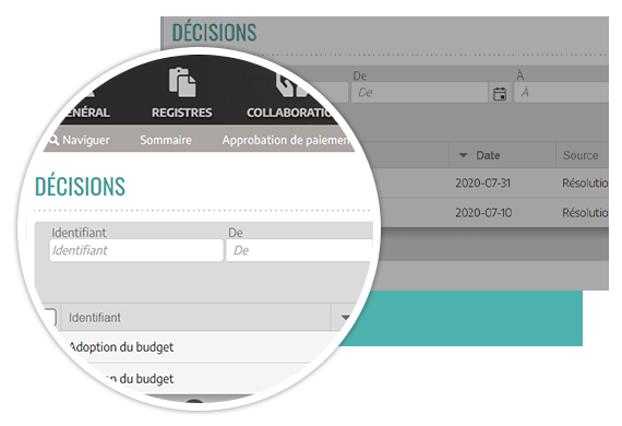 REGISTRES-DECISIONS