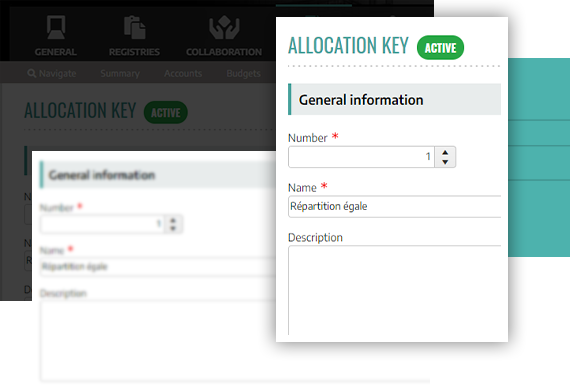 Allocation-keys