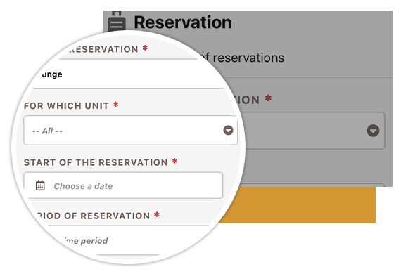 Reservations