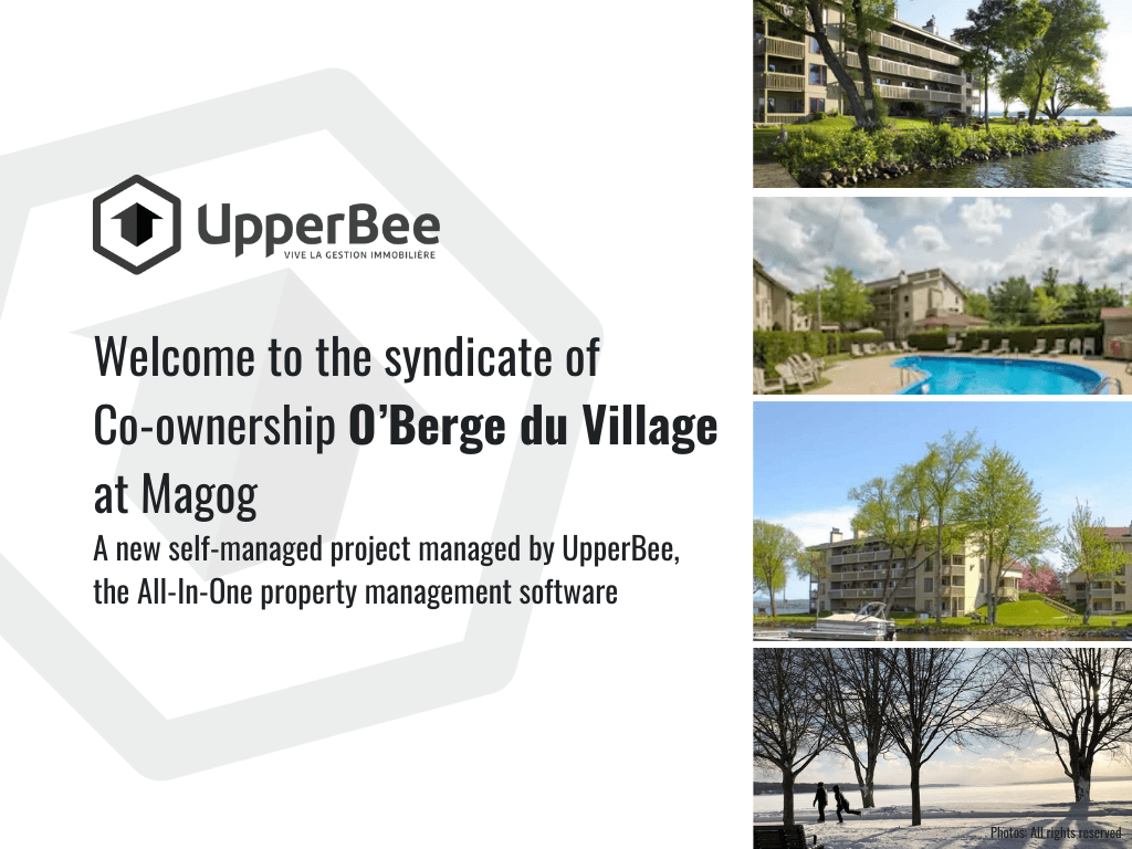 OBerge Magog managed with UpperBee