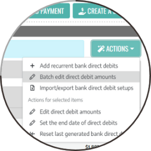 Direct bank debiting