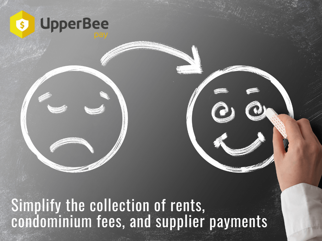 Simplify the collection of rents and condominium fees, and supplier payments
