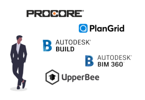 Procore, Plangrid, AutoDesk Build, BIM360 et UpperBee