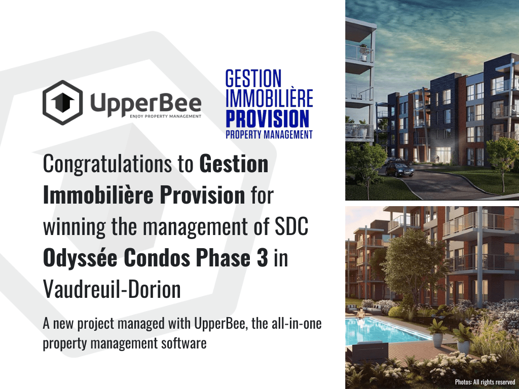 Gestion Immobilière Provision UpperBee