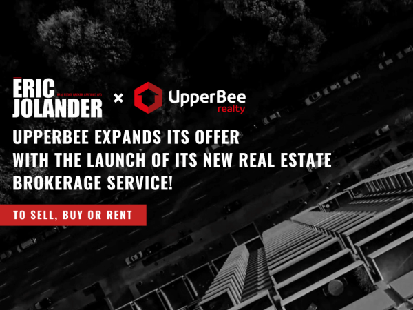 UpperBee expands its offer with the launch of its new real estate brokerage service!