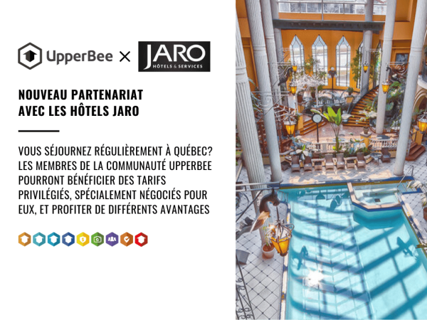 UpperBee & Hôtels JARO