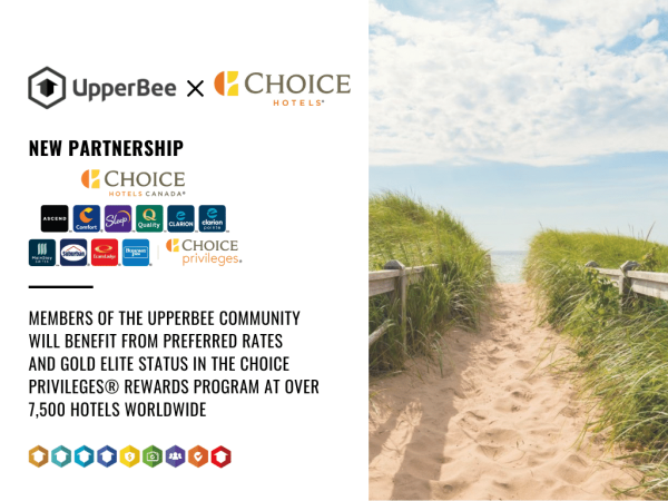 Partnership UpperBee & Choice Hotels