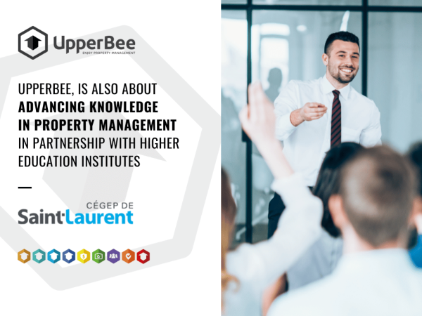 On Wednesday, September 27, the UpperBee team will once again meet with the property management students from Cégep Saint-Laurent