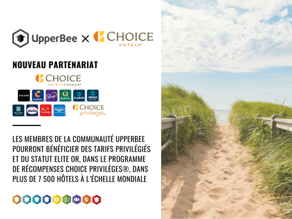 Partenariat UpperBee & Choice Hotels