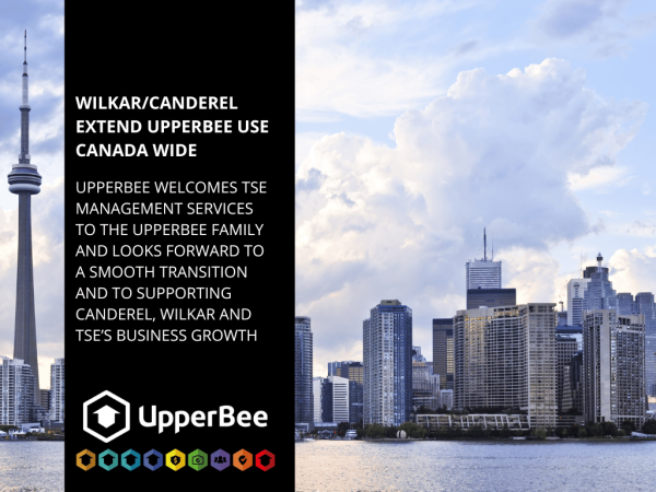 UpperBee welcomes TSE to the UpperBee family and looks forward to a smooth transition and to supporting Canderel, Wilkar and TSE's business growth.