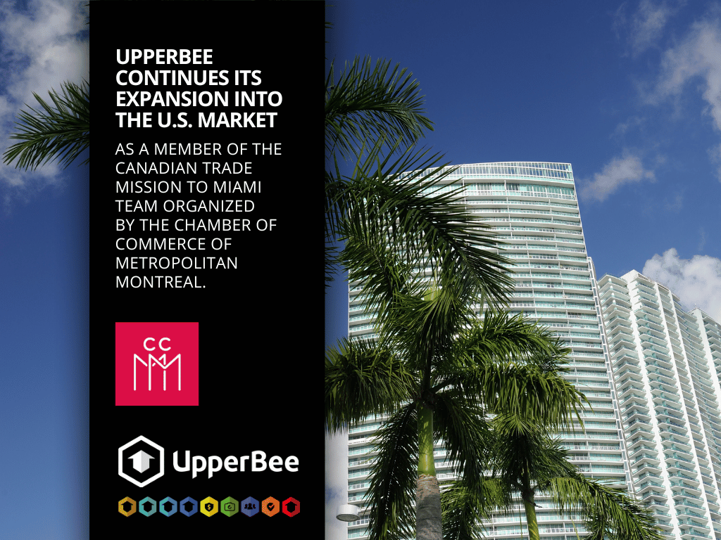 UpperBee continues its expansion into the US market, and from February 26 to 29, 2024, Mark Bush will be in Miami as part of the CCM trade mission team.